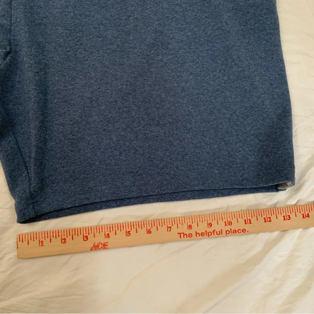 Southern Tide Sweatshorts Backrush Heather Lounge Shorts Blue XXL Pockets New